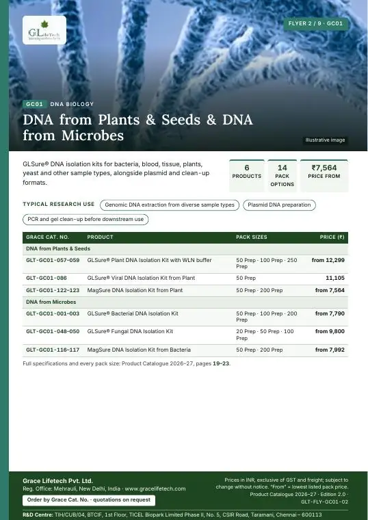 DNA Biology — flyer 2 of 9