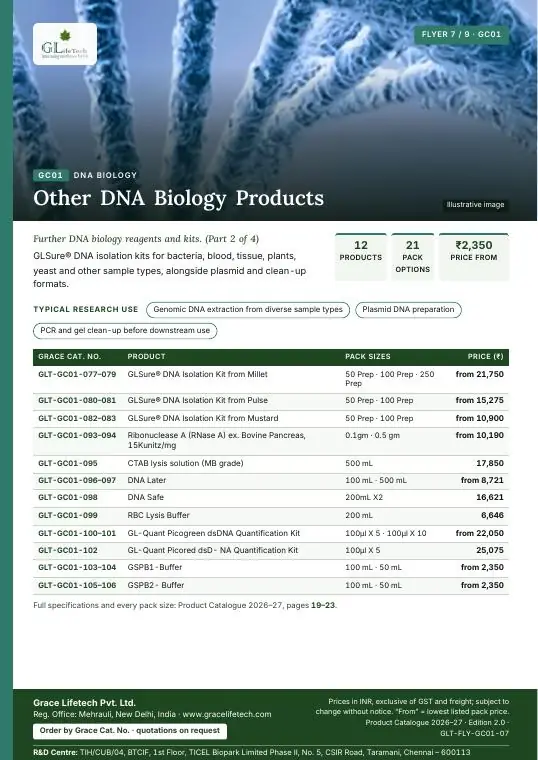 DNA Biology — flyer 7 of 9