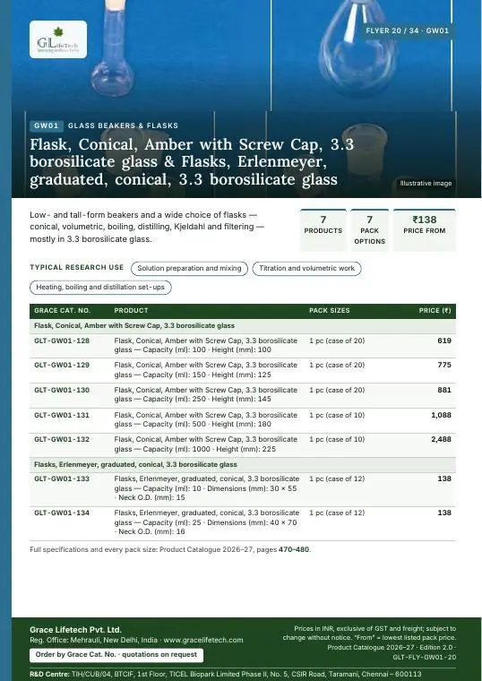 Glass Beakers & Flasks — flyer 20 of 34