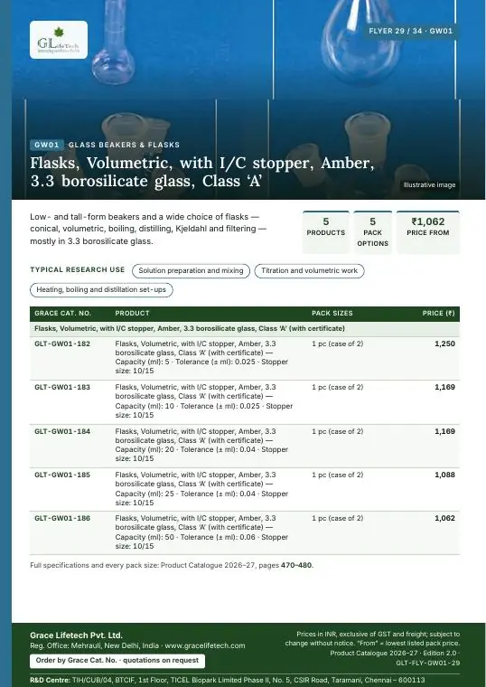 Glass Beakers & Flasks — flyer 29 of 34