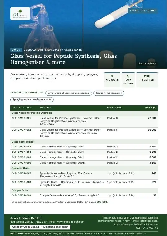Desiccators & Specialty Glassware — flyer 1 of 5