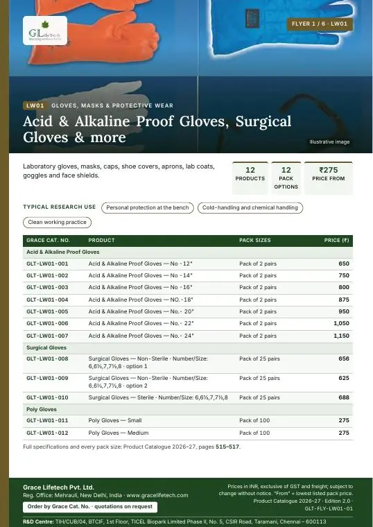 Gloves, Masks & Protective Wear — flyer 1 of 6