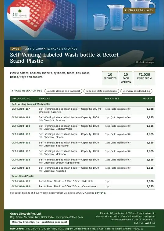 Plastic Labware, Racks & Storage — flyer 18 of 26