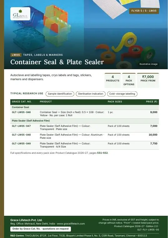 Tapes, Labels & Markers — flyer 5 of 5