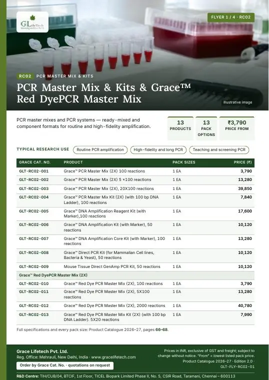 PCR Master Mix & Kits — flyer 1 of 4
