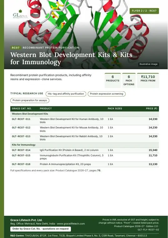 Recombinant Protein Purification — flyer 2 of 2