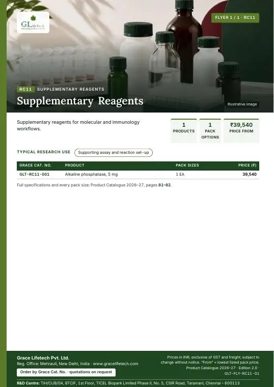 Supplementary Reagents — flyer 1 of 1