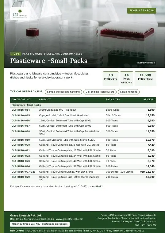 Plasticware & Labware Consumables — flyer 2 of 7