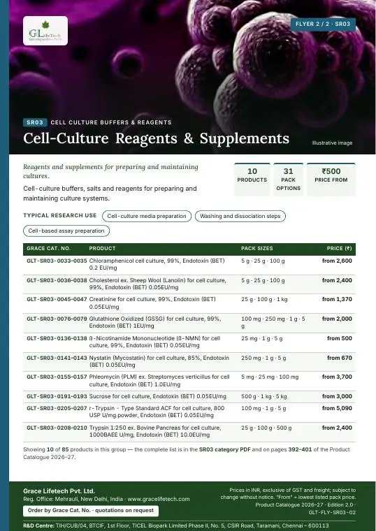 Cell Culture Buffers & Reagents — flyer 2 of 2